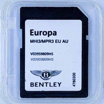 Ogłoszenie - Aktualizacja map Bentley MIB3 2026