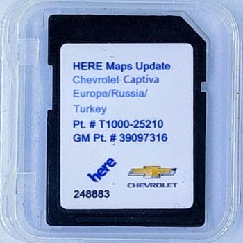 Ogłoszenie - Aktualizacja map Chevrolet Captiva EU 2025Q4 - Świętokrzyskie - 150,00 zł
