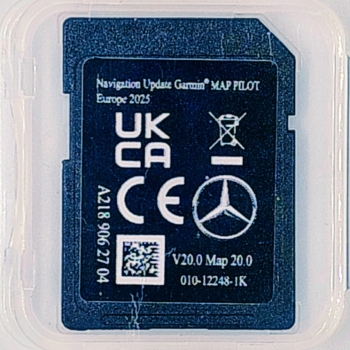 Ogłoszenie - Aktualizacja map Mercedes Garmin Map Pilot Star 1 EU V20