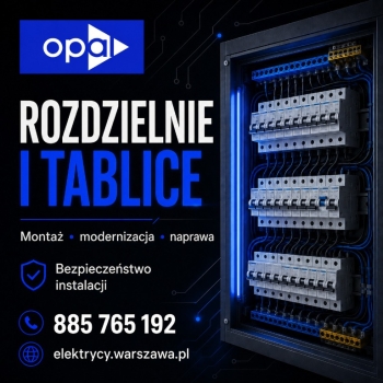Ogłoszenie - Warszawa i okolice: elektryk do awarii, remontu i budowy - Opal - Mazowieckie