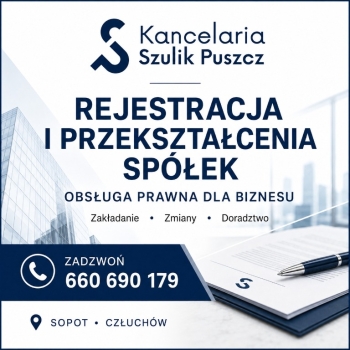Ogłoszenie - Zadbaj o bezpieczeństwo prawne - Sopot