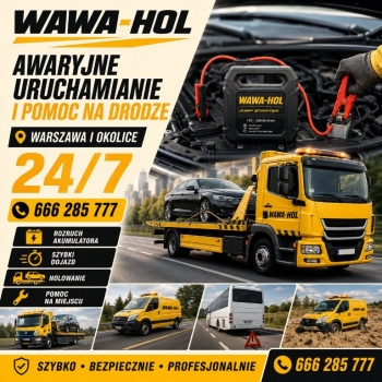 Ogłoszenie - Pomoc drogowa - WAWA-HOL Warszawa - Warszawa