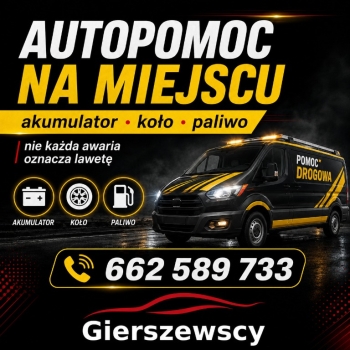 Ogłoszenie - MICHPOL - zaufana pomoc drogowa z 6 specjalistycznymi pojazdami w Chojnicach - Pomorskie