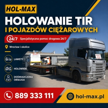 Ogłoszenie - Awaryjne uruchamianie Wrocław - Hol-Max