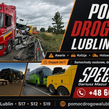 Ogłoszenie - Awaria, wypadek czy brak paliwa w Lublinie? Speed-Bus pomoże całodobowo - Lubelskie