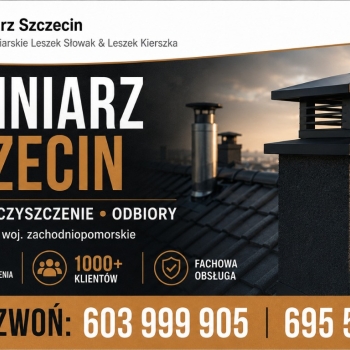 Ogłoszenie - Zakład Usług Kominiarskich - profesjonalne czyszczenie kominów Szczecin