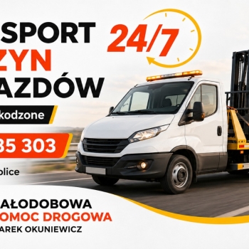 Ogłoszenie - Pomoc drogowa 24h Koszalin – usługi - Zachodniopomorskie