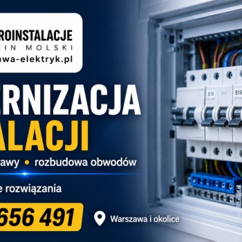 Ogłoszenie - Awaria prądu, iskrzenie czy brak światła w Warszawie? Marcin Molski pomoże