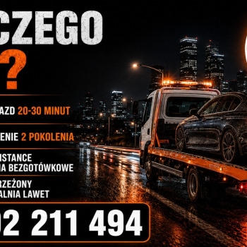 Ogłoszenie - Awaria, kolizja czy rozładowany akumulator w Warszawie? Auto-Hol Gliński pomoże
