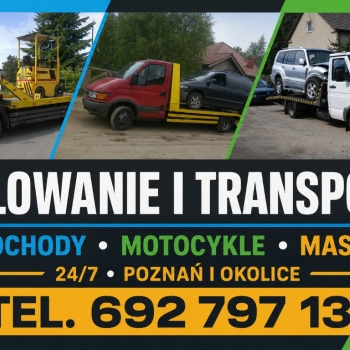 Ogłoszenie - Holowanie 24h Poznań - Lidia Buda - Poznań