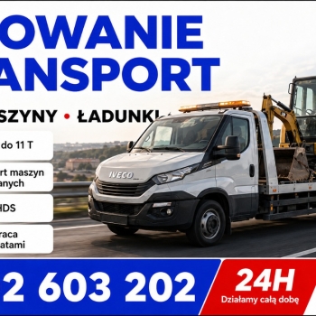 Ogłoszenie - Kraków: od drobnej naprawy po transport na lawecie - KrakHol