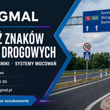 Ogłoszenie - Oznakowanie dróg Małopolska - Zachodniopomorskie