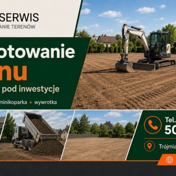 Ogłoszenie - Trójmiasto: SzewSerwis zadba o twój teren - Pomorskie