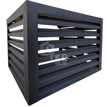 Ogłoszenie - Osłona klimatyzatora – pompy ciepła 110x60x80cm cm antracyt TKD447 - Płock - 1 790,00 zł