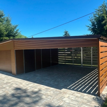 Ogłoszenie - Garaż PIR 10 6x6 + wiata blaszana 6x6 - Małopolskie - 64 200,00 zł
