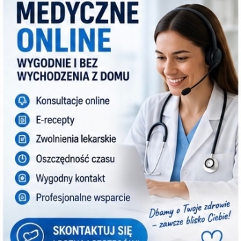 Ogłoszenie - Usługi medyczne online – wygodnie i bez wychodzenia z domu - Dolnośląskie