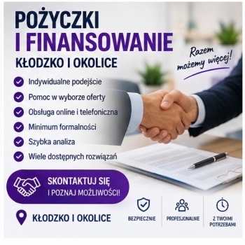 Ogłoszenie - Pożyczka na telefon - Kłodzko