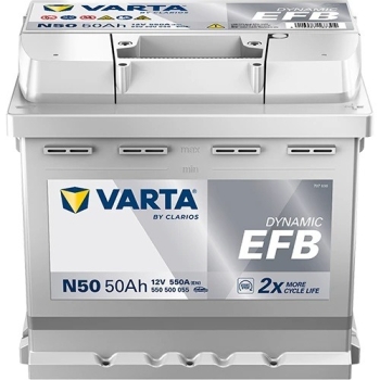 Ogłoszenie - Akumulator 50Ah 550A Varta Blue Dynamic EFB start - stop N50 - Lubuskie - 450,00 zł