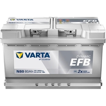 Ogłoszenie - Akumulator 80Ah 800A Varta Blue Dynamic EFB start- stop N80 - Gorzów Wielkopolski - 598,00 zł