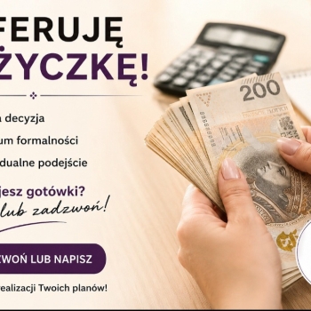 Ogłoszenie - .Pożyczka na telefon - Brzeg