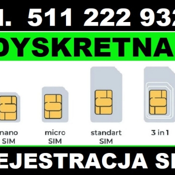 Ogłoszenie - Częstochowa zarejestrowane karty SIM do komórki startery prepaid aktywne karty telefoniczne Internetowe - Częstochowa - 50,00 zł