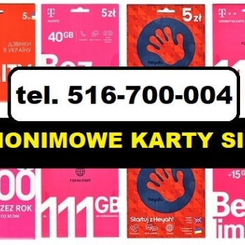 Ogłoszenie - ZAREJESTROWANE KARTY SIM Rzeszów Anonimowe karty Zdalna Rejestracja Online Starterów - Rzeszów