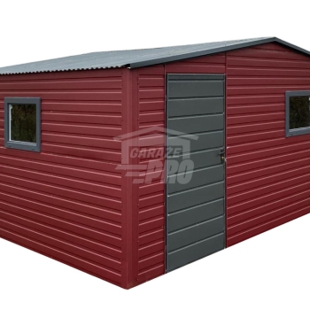 Ogłoszenie - Schowek - Domek ogrodowy 5x4m - drzwi - Antracyt - wiśnia - 2x okna Dach dwuspadowy GP669 - Przemyśl - 7 750,00 zł
