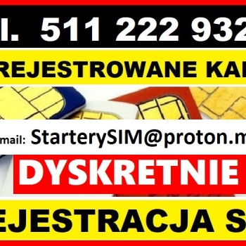 Ogłoszenie - Zarejestrowana karta SIM anonimowy starter telefoniczny polski do komórki esim Gorzów Wielkopolski - Lubuskie - 5,00 zł