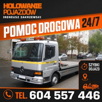 Ogłoszenie - Holowanie Pojazdów Ireneusz Zakrzewski - Warszawa i okolice - Warszawa
