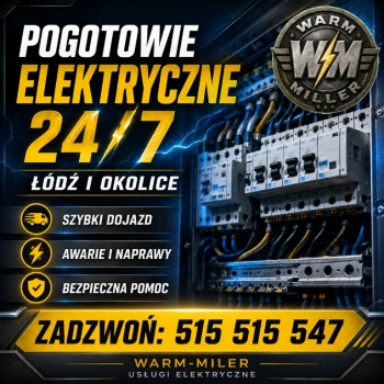 Ogłoszenie - Brak prądu, iskrzenie albo migające światło w Łodzi? Elektryklodz.pl pomoże - Łódź