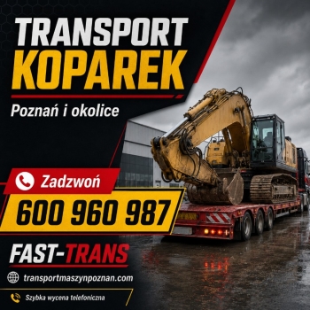 Ogłoszenie - Fast-Trans - rozbudowany tabor holowników i lawet w Poznaniu - Poznań