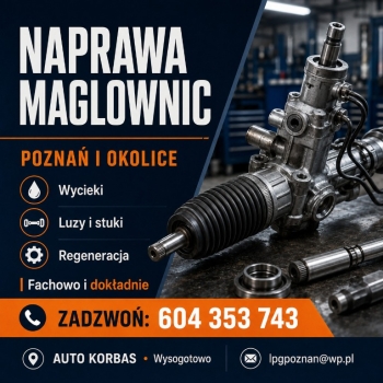 Ogłoszenie - Auto Korbas - diagnostyka i naprawa układu wspomagania - Wielkopolskie