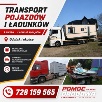 Ogłoszenie - Awaria, kolizja czy brak paliwa w Gdańsku? SzewTrans pomoże całodobowo - Pomorskie