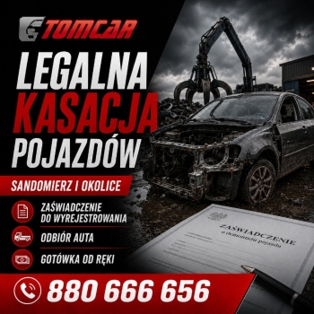 Ogłoszenie - Tomcar - pomoc drogowa Sandomierz - Podkarpackie