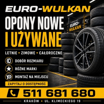 Ogłoszenie - Przechowywanie opon w Krakowie - Kraków