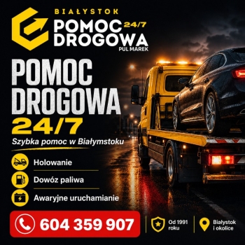 Ogłoszenie - Białystok, Podlasie, Polska i Europa - kompleksowy transport z Markiem Pulem