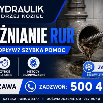 Ogłoszenie - Warszawa - pogotowie hydrauliczne - Mazowieckie