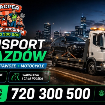 Ogłoszenie - Drogowi Pomocnicy – holowanie motocykli 24/7 - Warszawa