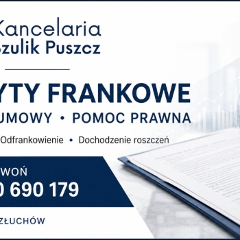 Ogłoszenie - Kancelaria prawna: wsparcie firm - Sopot