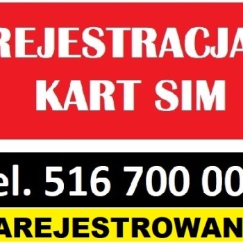 Ogłoszenie - Działające polskie karty SIM zarejestrowane startery telefoniczne preaid darmowy Internet Lublin - Lublin