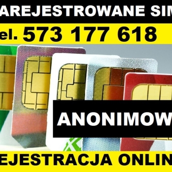 Ogłoszenie - ZAREJESTROWANE KARTY SIM polskie zdalna REJESTRACJA ONLINE KART SIM do komórki Rybnik - Rybnik - 5,00 zł