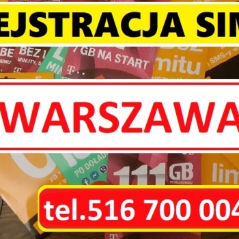 Ogłoszenie - Telefoniczne karty SIM Startery Play 0 za rozmowy SMS i Internet za darmo na kartę eSIM prepaid Warszawa - Mazowieckie