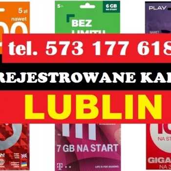 Ogłoszenie - ZAREJESTROWANE KARTY SIM startery telefoniczne prepaid aktywne Orange Plus Tmobile Play aktywne eSIM - Lubelskie - 5,00 zł