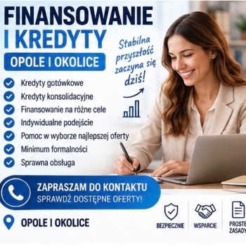 Ogłoszenie - Pożyczki i finansowanie – sprawdź dostępne rozwiązania