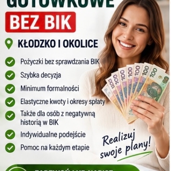 Ogłoszenie - Pożyczki i finansowanie – Ząbkowice Śląskie i okolice