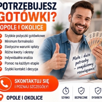 Ogłoszenie - Dodatkowa gotówka