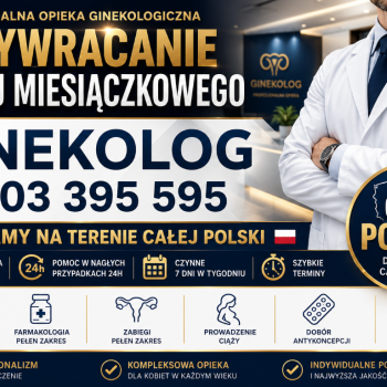 Ogłoszenie - GINEKOLOG Farmakologiczne przywracanie cyklu 24h pilne wizyty nawet dziś - Mazowieckie