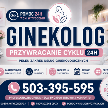 Ogłoszenie - GINEKOLOG - ZABIEGI FARMAKOLOGICZNE CAŁA POLSKA Tanio