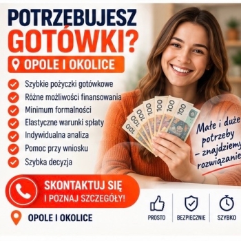 Ogłoszenie - Finansowanie i kredyty