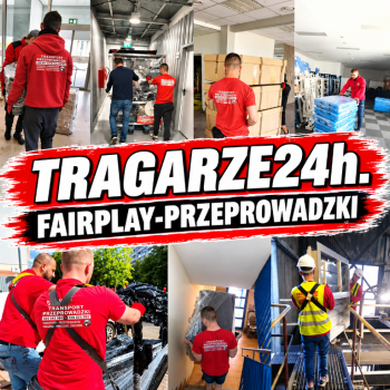 Ogłoszenie - Tragarze FAIRPLAY wnosimy znosimy wszystko i wszędzie każda waga każda ilość